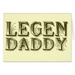 Legendaddy Hälsningskort