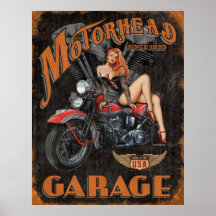 Legender - Motorhead garage Posters