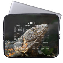 Leguan i Sunen; Kalender 2012 Laptop Datorskydd