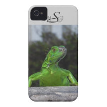 Leguan med det MonogramFodral-Kompis fodral Case-Mate iPhone 4 Skal