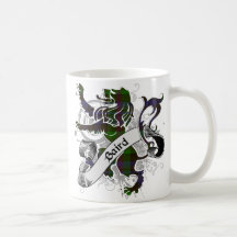 Lejon Baird Tartan Kaffe Mugg