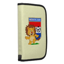 Lejon holländsk fotboll personlig almanackor av folio