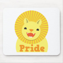 Lejon pride mus mattor