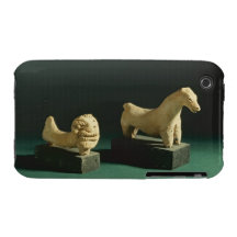 Lejon terrakotta och häst, Mohenjodaro 2300-1750 B iPhone 3 Cover