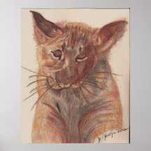 lejon unge print