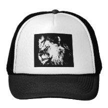 Lejona svart & vit trucker keps