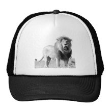 Lejona svart & vit trucker keps