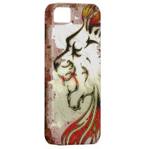 Lejont huvud för Grungestil iPhone 5 Case-Mate Skal