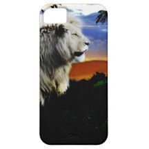 Lejont i djungeln iPhone 5 skydd