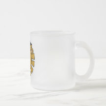 Lejont med studentmössaTshirts och gåvor Kaffe Koppar