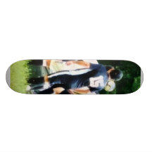 Leka fotboll skateboards