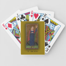 Leka kort med Tarot konst stjärnan