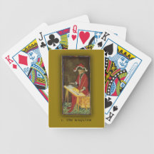 Leka kort med Tarot konst trollkarlen