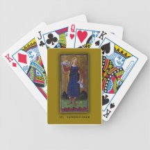 Leka kort med Tarot konstabsolutism