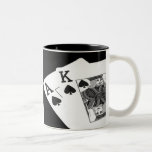 Leka kortpoker mig all förmiddag in! kaffe mugg