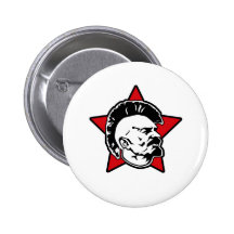 Lenin Punk Knappar Med Nål