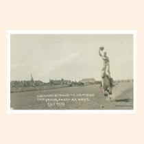 Leonard Stroud trickriding. affischer