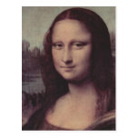 Leonardo Da Vinci Mona Lisa (La Giaconda), specifi Vykort