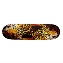 Leopard Gotcha Anpassningsbara Skateboard