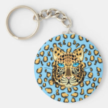 Leopard Nyckelring