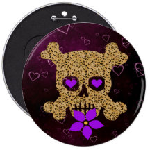 Leoparden flår valentinen pins