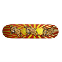 Leopard'sens pride anpassad skate board