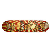 Leopard'sens pridesamuraien Kittys Skateboard Decks