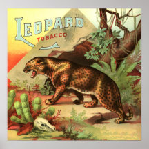 Leopardtobak Print