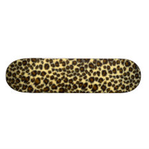 Leopardtryck Anpassningsbara Skateboard
