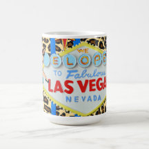 lEope och får gift i Las Vegas Kaffe Kopp