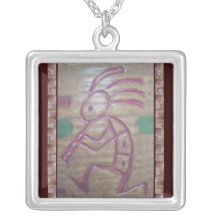Lergods Kokopelli Halsband