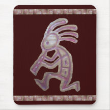 Lergods Kokopelli Mus Mattor