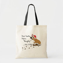 Lerig julCorgi Tygkasse