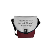 Les Miserables - bokälskare hänger lös Messenger Bag