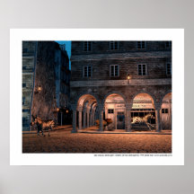 Les rues du Serengeti - gator av Serengetien Print