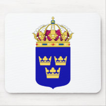 Lesser logotyp för symbol för vapensköldsverige of mus matta