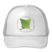 Levande grönt, kärlekgrönt, tänka görar grön, dröm baseball hat