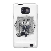 Levande liv ut högt galaxy s2 fodral