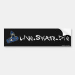 Levande skridskomatrisbildekal
