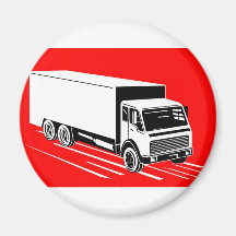 leveransflyttalastbil skåpbil lorry magneter för kylskåp