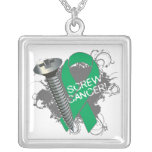Levercancer - skruva cancer skräddarsydda halsband