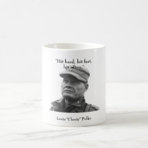 Lewis "bredbröstad" Puller Kaffe Kopp