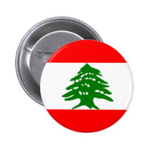Libanon flagga knappar