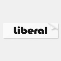 Liberal person bildekal