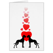 Liebesdoggen Karte