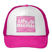 lifeisbetterblonde keps