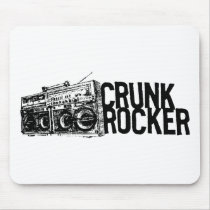 Lil Jon "Crunk vippaBoombox svart vit ", musmattor