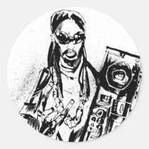 Lil Jon "samarbete av Jim Mahfood och Lil Jon ", klistermärken