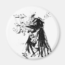 Lil Jon "samarbete av Jim Mahfood och Lil Jon ", magneter