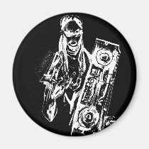 Lil Jon "samarbete av Jim Mahfood och Lil Jon ", magneter